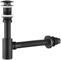Bathroom Sink P-Trap Complete Set Adjustable Threaded Tube 1-1/4 Bottle Trap by GORDEE