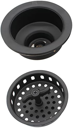 Westbrass CO2195-62 COMBO PACK 3-1/2" Wing Nut Twist Style Large Kitchen Sink - Image 4