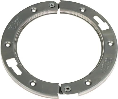 The Clam 2-Piece Toilet Flange Repair Kit Combo by CLAM
