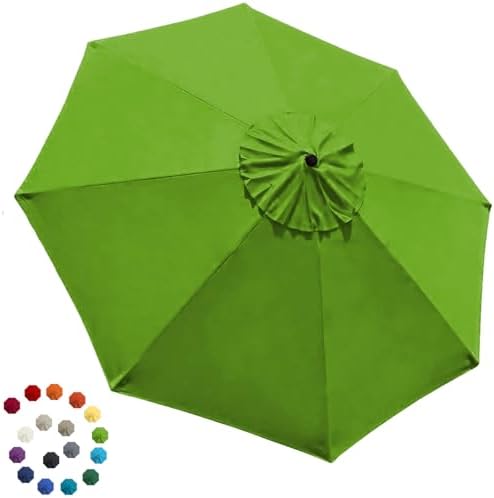 EliteShade USA 9FT Patio Umbrella Replacement Covers 8 Ribs Market Umbrella by EliteShade