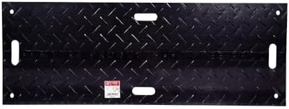 12Pcs 3' x 6' Ground Protection Mats w/ 22 Pcs Single Connectors by MyteeProducts