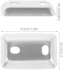 4Pcs Towel Bar Installation Hardware Replacement Bracket Washer - Image 2