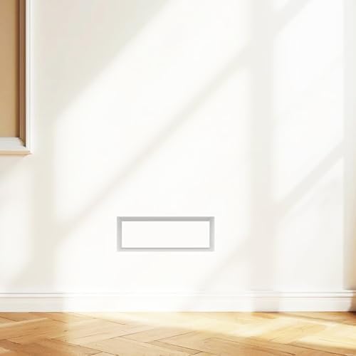 4x10 Inch Steel Recessed Flush Wall Vent Cover - Image 6