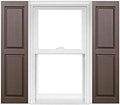 Polaris Homeside Raised Panel Vinyl Shutters 14-1/2in. x 39in. by Polaris