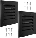 PATIKIL 10 x 10 Inch Gable Vent, 8 x 8 Inch Duct Opening Size by PATIKIL