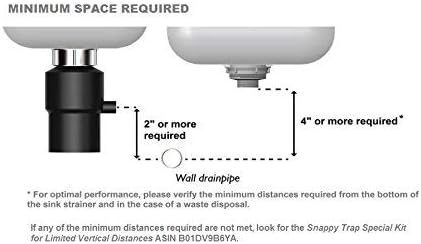Snappy Trap Double Bowl Kitchen Sink Drain Kit, 1-1/2" - Image 3
