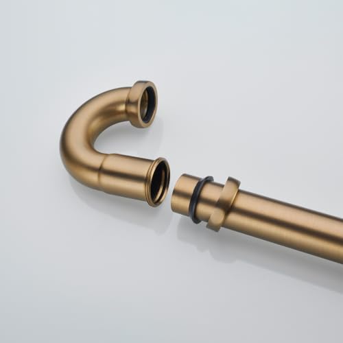 Brass P Trap 1 1/4 Sink Drain Pipe - Image 6