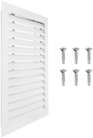 PATIKIL 24 x 16 Inch Gable Vent, 14 x 22 Inch Duct Opening Size by PATIKIL