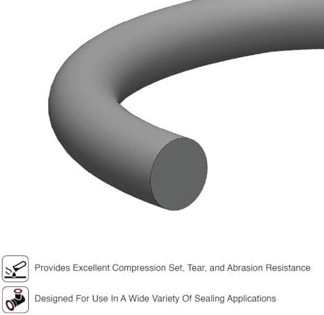 219 Viton O-Ring, 75A Durometer, 1-5/16" ID, 1-9/16" OD, 1/8" Width - Image 4