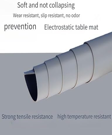 Insulated Rubber Mat, PU Leather Workbench Mat，Power Electrician Safety Floor - Image 4