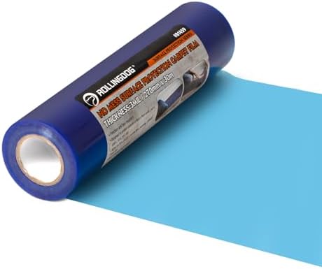 ROLLINGDOG 3Mil Carpet Protective Film Anti-Tear Carpet Protection Film - Image 5