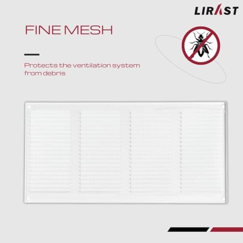14x6 Vent Cover with Built-in Screen - Image 3