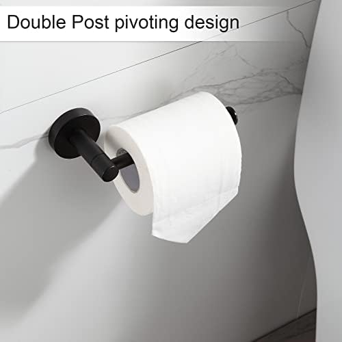 BGL Bathroom Hardware Set Black Bathroom Accessory Set Towel Bar 8 Pieces - Image 4