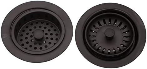 Westbrass CO2165S-12 COMBO PACK 3-1/2" Post Style Large Kitchen Sink Basket - Image 4