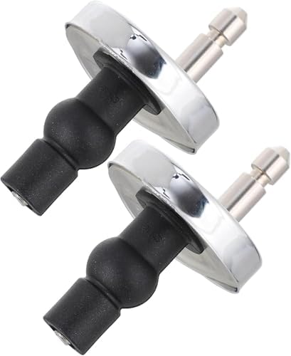Upgraded 2 Full set Toilet Seat Hinge Fixings Top Fix Nuts Screws Quick Release by Lystin