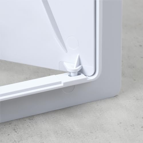 QWORK Access Panel for Drywall, 14 x 29 Inch ABS Plastic Access Door, Removable - Image 3