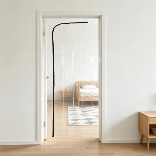 Luxshiny Reusable Plastic Zipper Door Dust Barrier - Image 7
