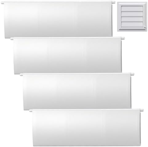 4 Pack Dryer Vent Flap Cover Replacement Exhaust Vent Covers Panel by Unknown