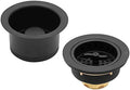 Westbrass CO2195-62 COMBO PACK 3-1/2" Wing Nut Twist Style Large Kitchen Sink by Westbrass