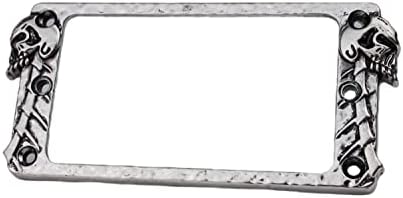 Guyker Metal Flat Humbucker Cover, Pickup Mounting Ring Set - Image 4
