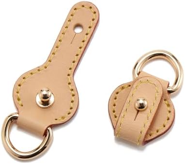 DEVPSISR 2Pcs Vachetta Leather D Rings by DEVPSISR