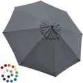 EliteShade USA 9FT Patio Umbrella Replacement Covers 8 Ribs Market Umbrella by EliteShade