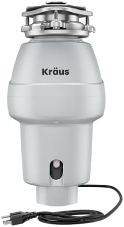 KRAUS WasteGuard 1/2 HP Continuous Feed Garbage Disposal by Unknown