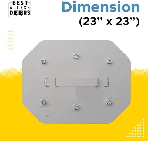 BEST 23" x 23" HVAC Grease Duct Access Panel - Image 3