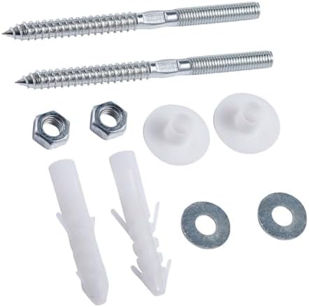 Stainless Steel Wall Mount Basin Sink Fitting Kit M8x110mm Bathroom Hardware - Image 5