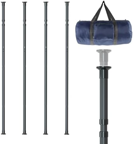 10-Foot Dust Barrier Poles Kit by Aglaiprty