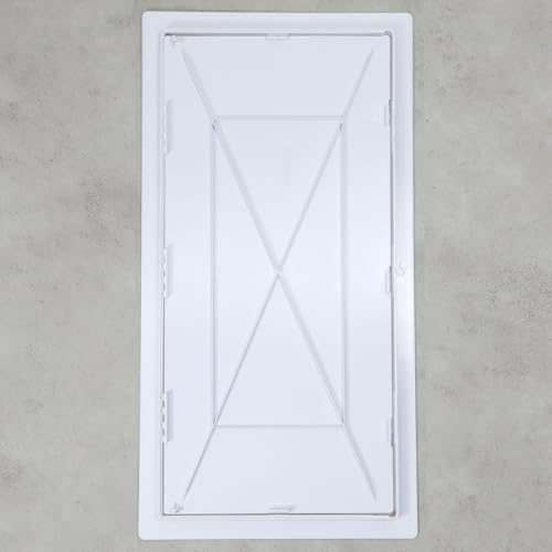 QWORK Access Panel for Drywall, 14 x 29 Inch ABS Plastic Access Door, Removable - Image 4