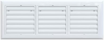 24x8 Adjustable Air Supply Grille by KCVENTSAIR