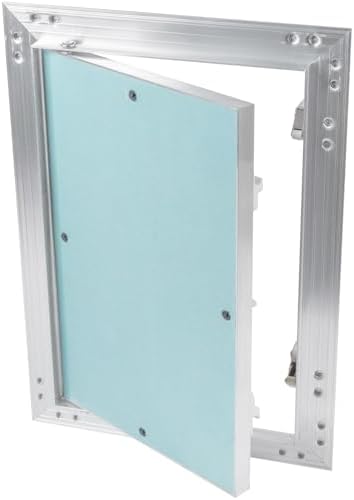 Vent Systems 8" x 12" Inch Aluminum Drywall Access Panel – Recessed Metal by VentSystems