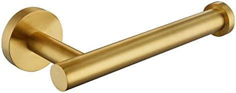 APLusee Toilet Paper Holder, Brushed Dark Gold, 304 Stainless Steel by APLusee