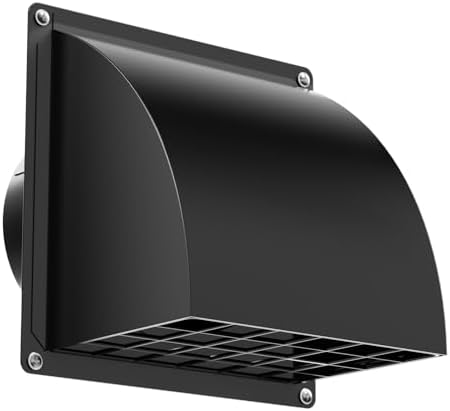 HG Power 5 Inch Dryer Wall Vent Cover by HGPOWER