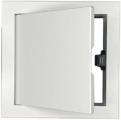 Access Panel for Drywall, 8 x 8 inch Wall Hole Cover Aluminum Alloy White by RLOZUI