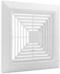 Bathroom Vent Cover, 9.65"x9.65" Bathroom Exhaust Fan Cover by Unknown