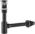 Bathroom Sink P-Trap Complete Set Adjustable Threaded Tube 1-1/4 Bottle Trap by GORDEE