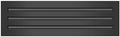 BUILDMART - 20x6 Modern AC Vent Cover - Decorative Black Air Vent - Standard by TexasBuildmart