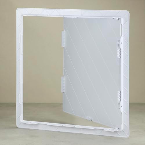 QWORK Access Panel for Drywall, 12 x 12 Inch ABS Plastic Wall Hole Cover Access - Image 3