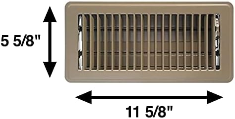Rocky Mountain Goods 4" x 10" Floor Vents 2 Pack - Image 3