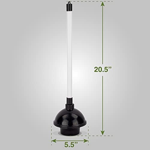 LDR 512 3310A Toliet Handle Double Thrust Rubber Force Cup Removes Clogs - Image 2