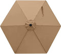 MASTERCANOPY Patio Umbrella 9 ft Replacement Canopy by MASTERCANOPY