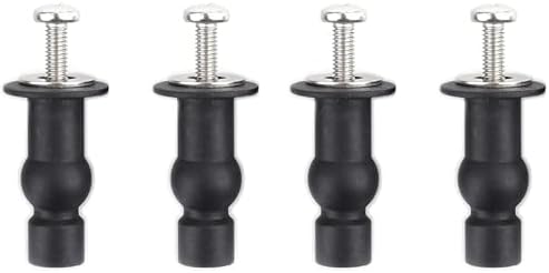 9mm Dia Toilet Seat Screws Replacement Kit Compatible by Unknown