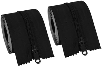 2 Roll Self Sticky Zipper Door Heavy Duty Dust Protection Barrier by Unknown