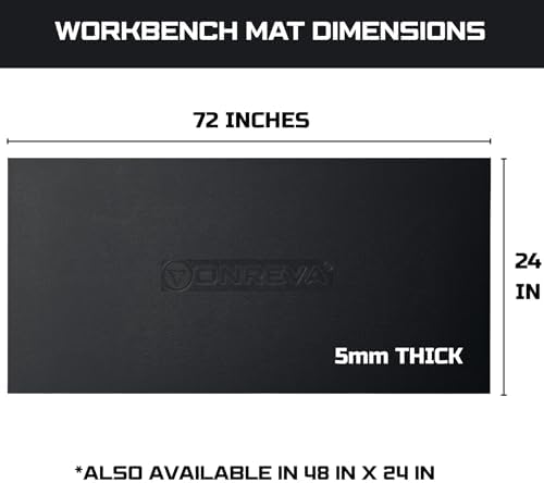 ONREVA Workbench Mat 24X72 Inches, EVA Work Mat, Protect Your Work Bench Top - Image 3