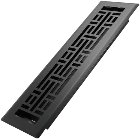 Howeall 2x12 Inches Heavy Duty Walkable Floor Register Easy Adjust Air Supply by Howeall