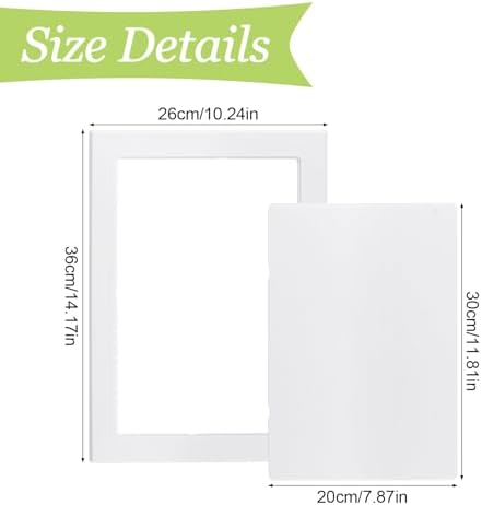 Self Adhesive Access Panel for Drywall 8 x 12 inch Surface-Mounted Wall Hole - Image 2