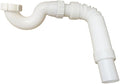 Flexible P-Trap Kit, Universal 1-1/4" or 1-1/2" Bathroom and Kitchen Sink Drain by Blosy