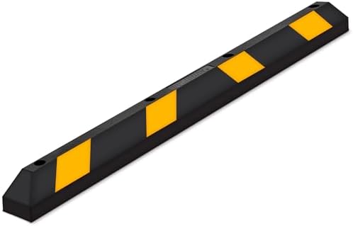 Guardian 6ft Parking Stop, Rubber Curb by Guardian